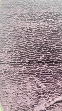 1- Scalamandre fabrics -ATRAKHAN -Velvet-Color Plum - 17 1/2 ” By 27
