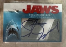 Steven Spielberg JAWS Autograph Custom BGS AUTHENTIC rare Cut Auto Oversize 1/1 picture