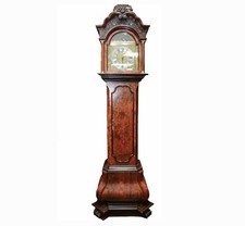 c016 William Peacock Kimbolton Grandfather Clock - Local Pickup Only picture