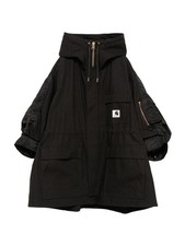 Carhartt Wip Duck X Nylon Twill Coat Women Rare Collaboration Model Limited Edit picture