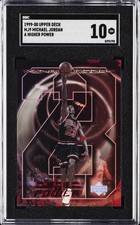 1999 UD A HIGHER POWER #MJ9 MICHAEL JORDAN SGC 10 picture
