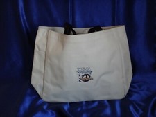 SUPER RARE Xena 10th Anniversary OFFICIAL White Tote Bag - BRAND NEW NEVER USED  picture