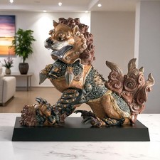 Lladro RETIRED High Porcelain GUARDIAN LIONESS 01001988 BRAND NEW picture