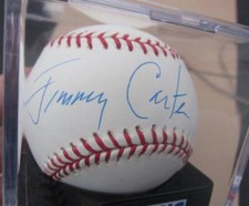 President Jimmy Carter Single Signed MLB Baseball Ball PSA/DNA 9.5 39th picture