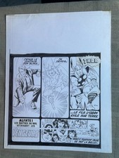 Jean-Yves Mitton Original Cover Ombrax Saga No. 244 Pg 4 25 X 33 Cm May 1986 picture