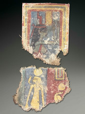 Egypt. Late Period-Ptolemaic Period. Cartonnage Fragments, ca. 600-30 BC. picture