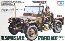 Model Kit 1/35 US M151A2 Ford Mutt Kennedy Jeep Military Miniature Display Japan picture