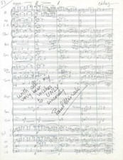 COMPOSER AUTOGRAPHED SCORE SCARCE JEAN RENOIR ORSON WELLES FRENCH PAUL MISRAKI picture
