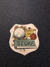 Oldest Soccer Card Circa 1878-1883 Stoke City Football Club picture