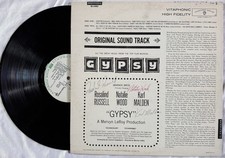 Natalie Wood, Rosalind Russell, Karl Malden - Signed Vintage Vinyl Backside picture