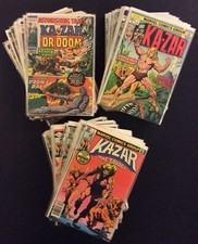 ASTONISHING TALES #1-20 #6 1ST APP BOBBI MORSE KA-ZAR #1 -20 & #1-34 Comic LOT picture