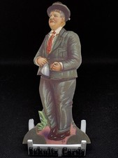 VERY RARE : AMATLLER chocolate Spanish 1927 die cut trade card OLIVER HARDY picture