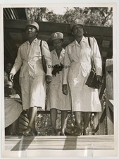 African American US Army Nurse Corp 1944 Acme Photo WWII Black WAC WAAC J14742 picture