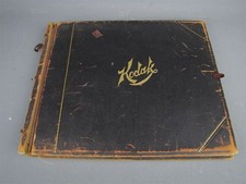 Antique c.1920s Eastman Kodak Photograph Album w/ 126 Family Photographs FL WI + picture