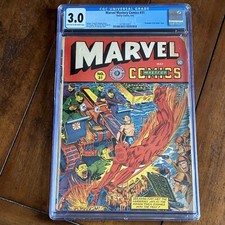 Marvel Mystery Comics #31 Timely 1942 WW2 Remember Pearl Harbor Issue CGC 3.0 picture