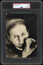 1920’s Harry Houdini Smithsonian Promo Shoot Grail Type I Vintage Photo PSA AUTH picture