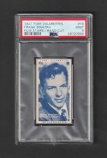 WORLDS FINEST 1947 Turf Cigarettes FRANK SINATRA RC ~ PSA 9 ~~ Must See picture