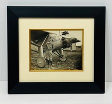 RARE FIND - HISTORIC HAND-SIGNED CHARLES LINDBERGH PHOTOGRAPH picture