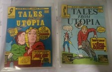 Tales From Utopia (2) Comic Books Mbm Gothic Sept No. 1 & Dec No.2 ---RARE--- picture