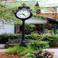 Main Street Tower Clock New Commercial Antique Victorian Style - The Baldwin picture