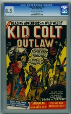 KID COLT OUTLAW #12 - CGC (8.5) - OW/W PAGES picture