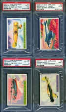 1935-1939  F277-1 Heinz Famous Airplanes - Complete PSA Graded SET picture