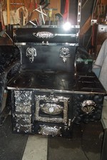 antique cast iron stove acme triumph picture