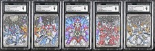 Transformers Sketch 5 Card Puzzle - Optimus Prime - Joe Manzella - CGC 9 -A20 picture