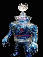 HXS Hirota Saigansho Brutala Clear Blue Kaiju Sofubi Soft Vinyl Designer Toys picture