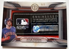 Kyle Tucker Mlb Full Logo Patch Auto 1/1 Rare Wach model LImited Ediiton JPN Imp picture