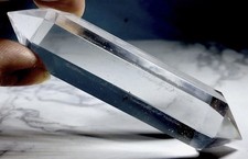 Huge Breath Taking Natural Vogel Quartz Crystal Point Raw Gemstone Specimen picture