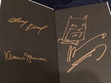 9 Book FRANK MILLER ORIGINAL Sketch Signed DK III The Master Race Batman CGC picture
