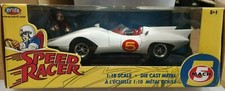 Speed Racer Scale 1:18 Joyride 1/18 Diecast Metal Mach 5 Car with Chim Chim picture