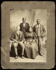 Historic Black History Photo African American Ofcrs Virginia Tobacco Trade Union picture