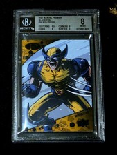 2021 Upper Deck MARVEL Premier Black Foil WOLVERINE 1/1 ONE OF A KIND GRAIL 🔥 picture