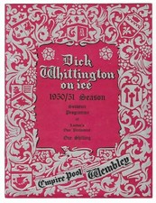 Dick Whittington On Ice Empire Pool Wembley London Souvenir Programme 1950-51 picture