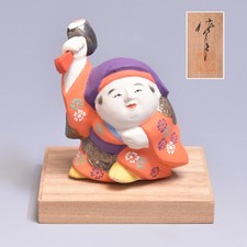 Sashiro Kubo Doll Uchide no Kozuchi Antique Japanese Figure Box Wood picture