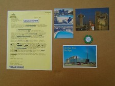 BILL HORNBUCKLE VEGAS UTOPIA LANDMARK DESERT PHOTO POSTCARD MGM JOCKEY MOTEL OLD picture
