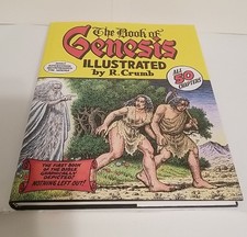 The Book of Genesis Illustrated by R Crumb Hardcover All 50 Chapters superb cond picture