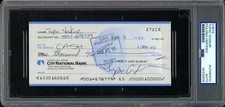 TUPAC SHAKUR 1993 HAND SIGNED PERSONAL BANK CHECK PSA/DNA AUTO VERY RARE picture