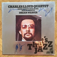 Charles Lloyd Jack De Johnette Signed Autographed Autograph Vinyl LP picture