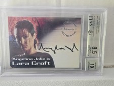 2000 Tomb Raider #A1 Authentic Autograph Angelina Jolie BAS BGS Auto 10 picture