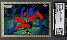 2025 Topps Chrome SpongeBob Man Ray Superfractor 1/1 #8 picture