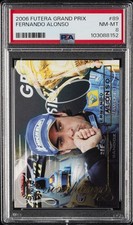 2006 FUTERA GRAND PRIX #89 FERNANDO ALONSO PSA 8 picture