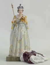 - Royal Doulton HM Queen Elizabeth II Figurine - HN3436 very rear On Sale picture