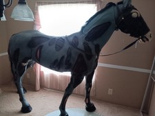 Ultra Rare 2018 life Size Home Depot Zombie Horse Home Accents picture