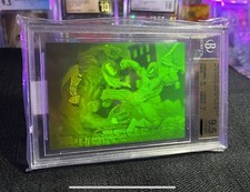 9.5 MINT BCG 1993 Card- Marvel Universe SPIDER-MAN VS VENOM HOLO - Very Rare picture