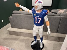 Josh Allen Buffalo Bills 5ft Tall Life Size Figure Statue New Custom picture