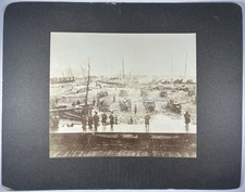 1864 Photograph of African American Artillery Regiment After Battle Johnsonville picture