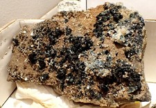LAZULITE BY FLAT RARE Fine Crystals Mineral Specimen s Big Fish River NWT Canada picture